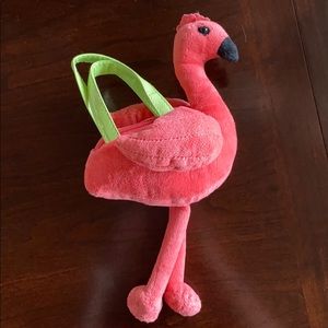 Gymboree flamingo purse